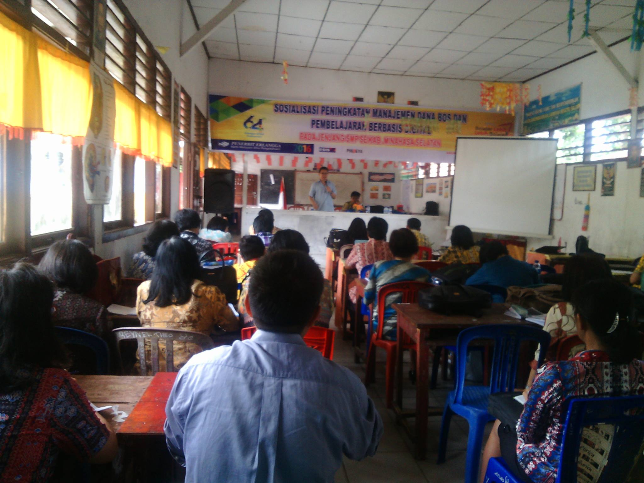 Dikpora Minsel Sosialisasi Peningkatan Management Dana BOS